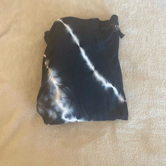 Context Striped Tie Dye Open Front Cardigan - Size S - Picture 11 of 12